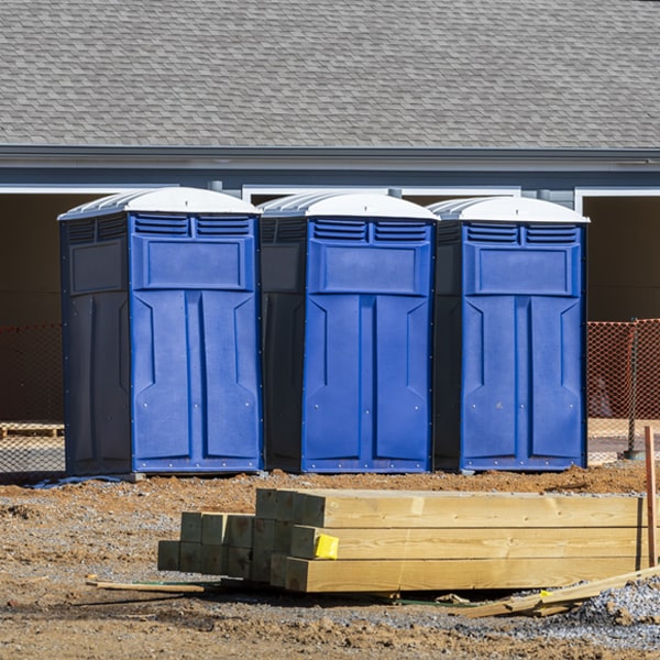 are there any additional fees associated with portable toilet delivery and pickup in Tolland